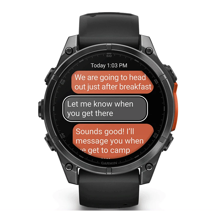שעון ספורט GARMIN FENIX 8 – 47mm AMOLED