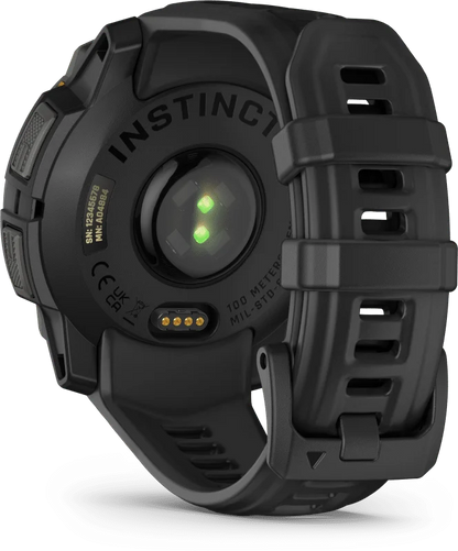 שעון ספורט GARMIN Instinct® 3 Solar | 45mm Black Bezel with Black Band