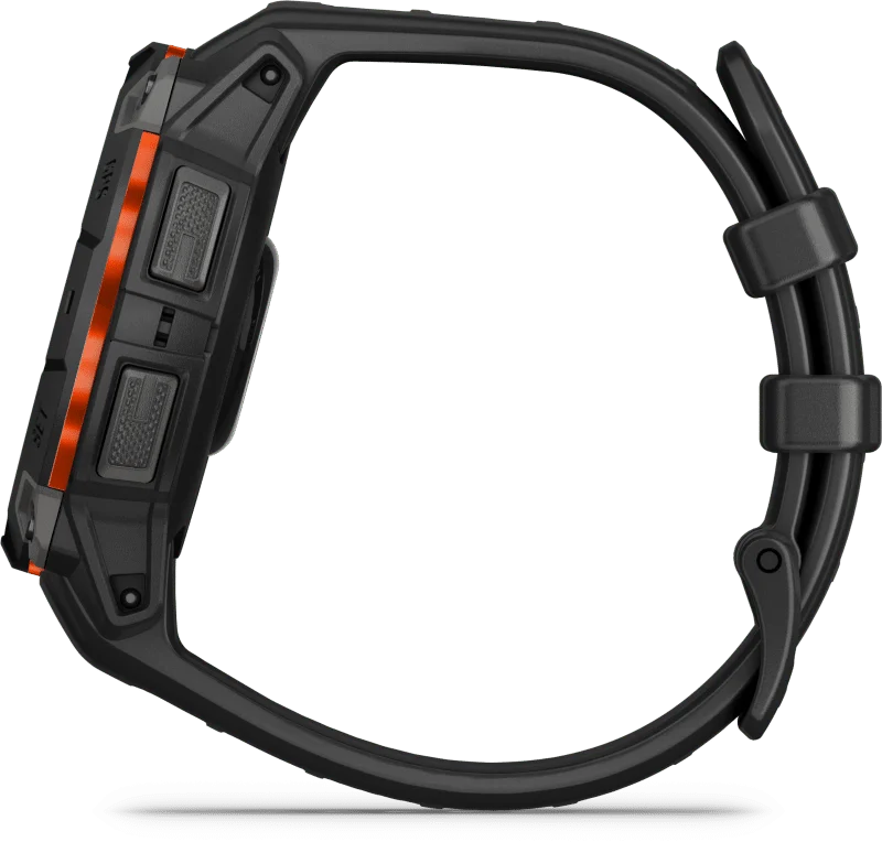 שעון ספורט GARMIN Instinct® 3 Solar | 45mm Black Bezel with Black Band