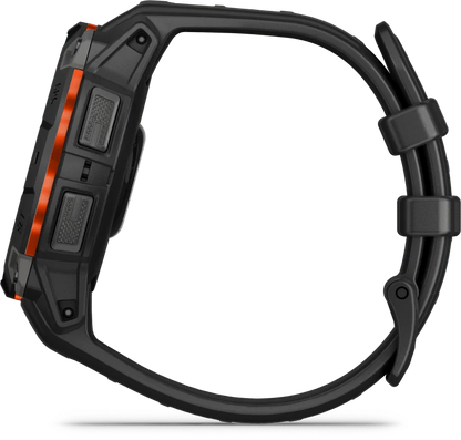 שעון ספורט GARMIN Instinct® 3 Solar | 45mm Black Bezel with Black Band