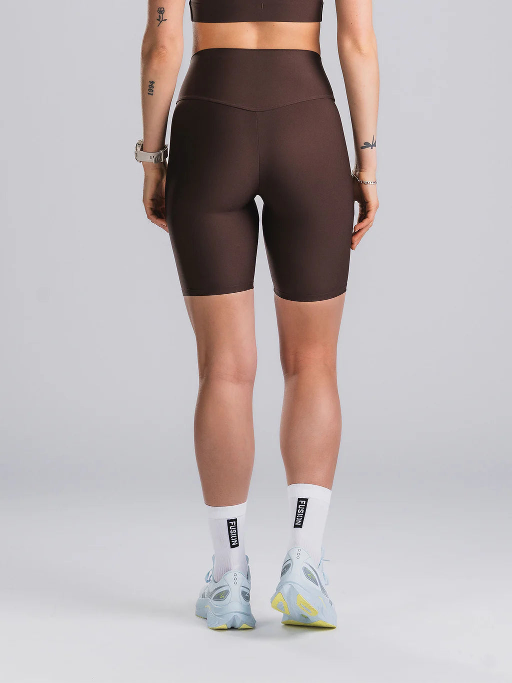טייץ קצר FUSION Womens High Rise Short Tights
