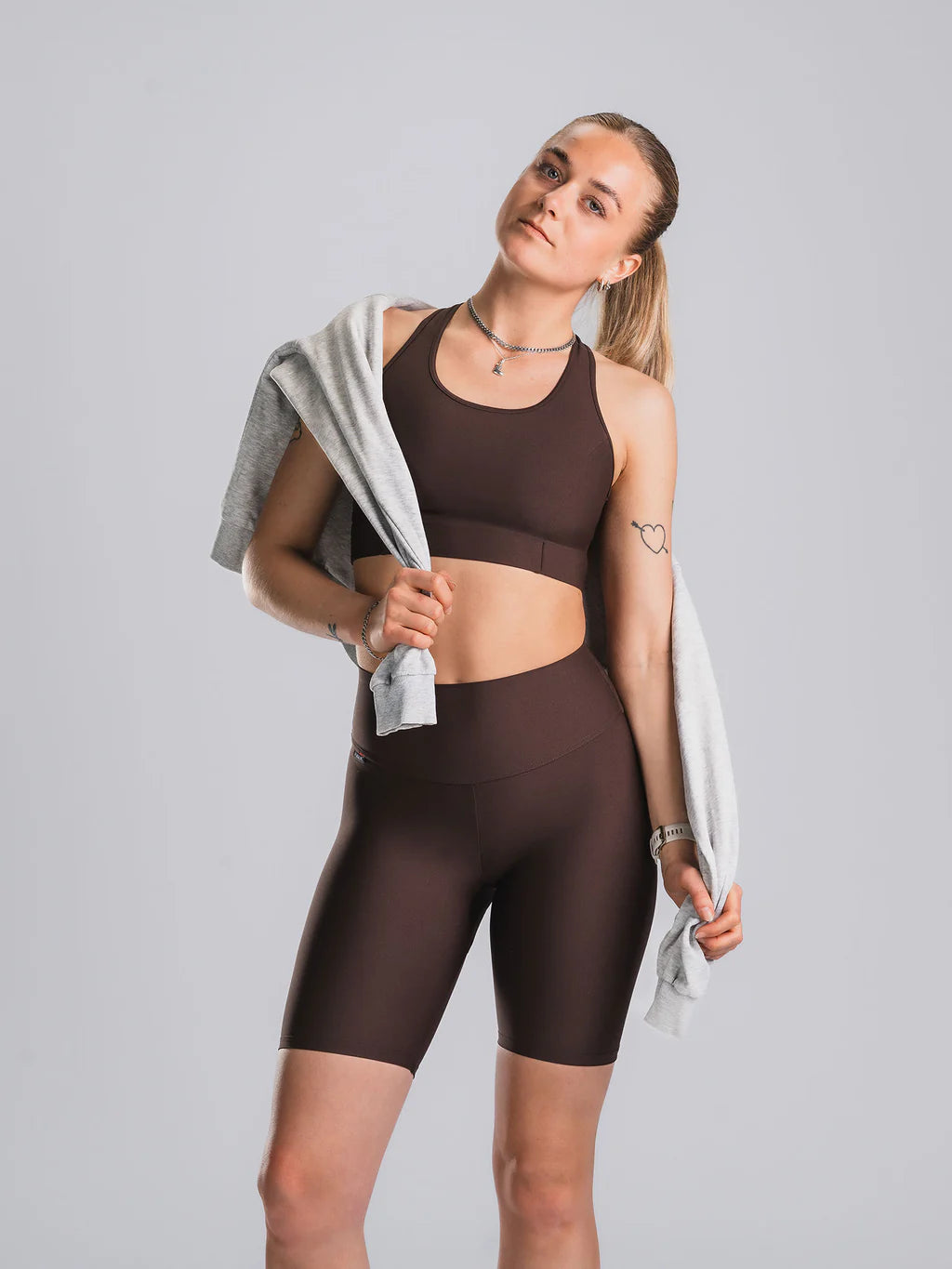 טייץ קצר FUSION Womens High Rise Short Tights