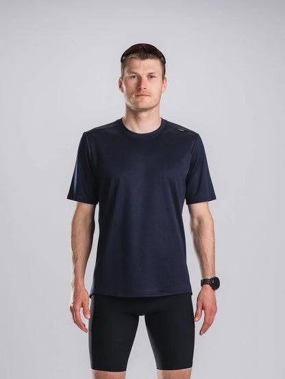 חולצת ריצה גברים שרוול קצר FUSION Mens TEMPO! TWO Run T-Shirt