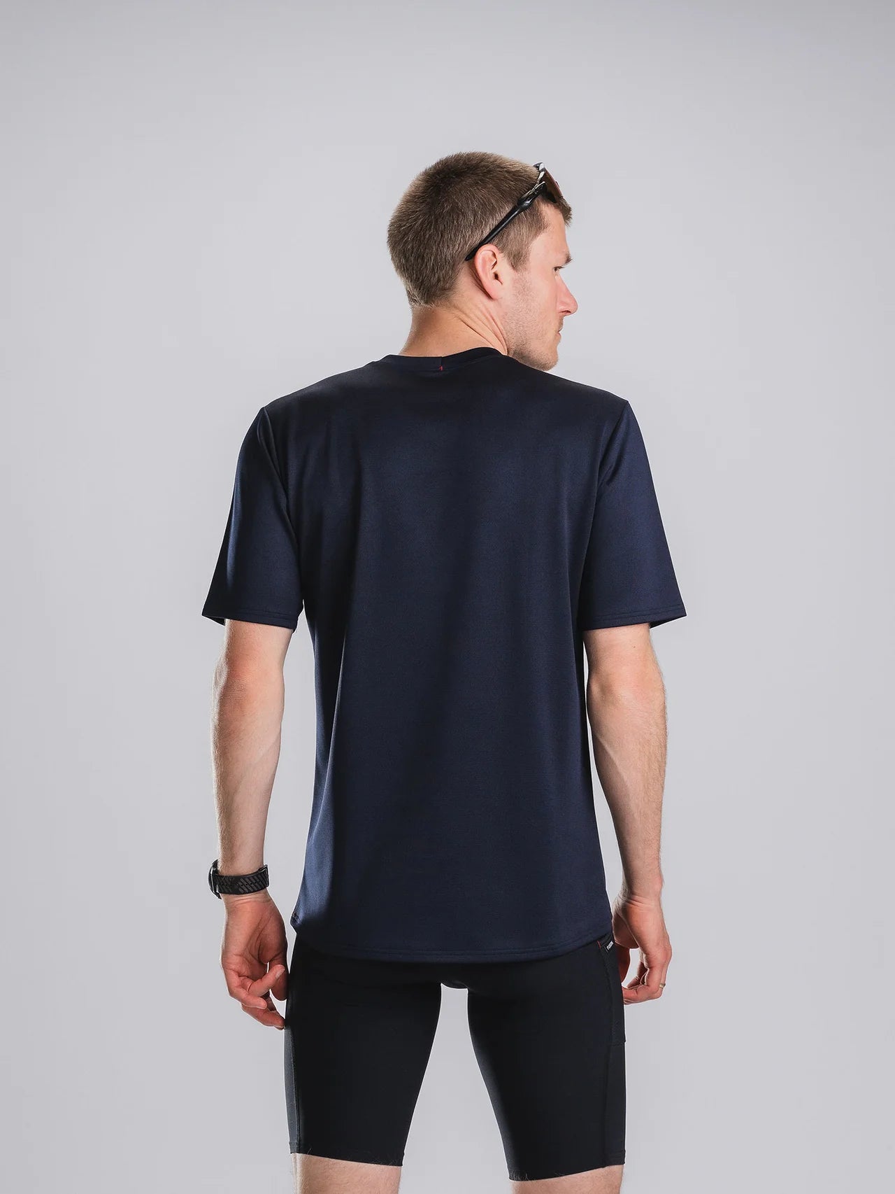 חולצת ריצה גברים שרוול קצר FUSION Mens TEMPO! TWO Run T-Shirt