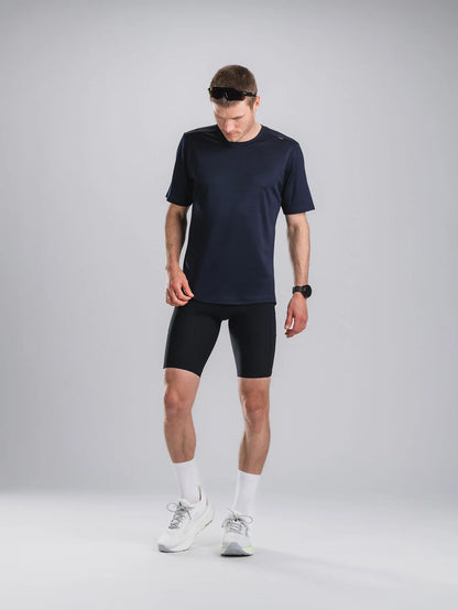 חולצת ריצה גברים שרוול קצר FUSION Mens TEMPO! TWO Run T-Shirt
