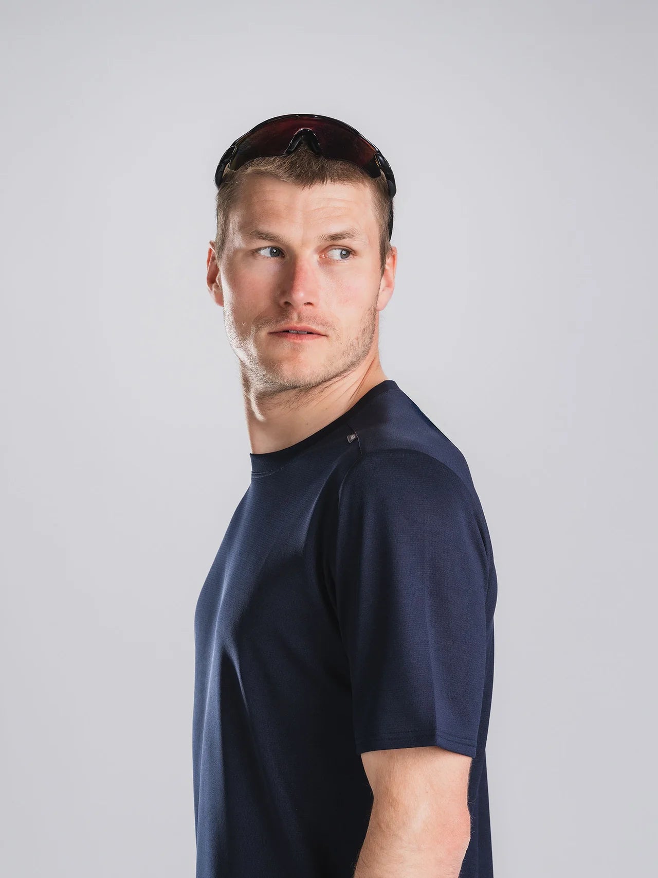 חולצת ריצה גברים שרוול קצר FUSION Mens TEMPO! TWO Run T-Shirt