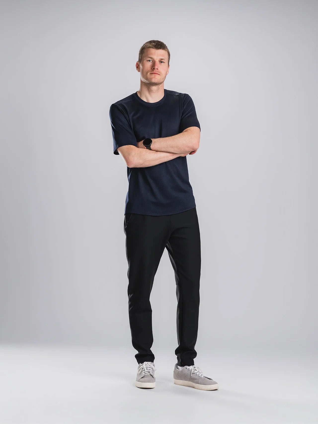 חולצת ריצה גברים שרוול קצר FUSION Mens TEMPO! TWO Run T-Shirt