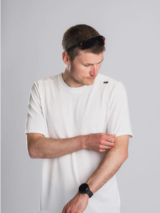 חולצת ריצה גברים שרוול קצר FUSION Mens TEMPO! TWO Run T-Shirt
