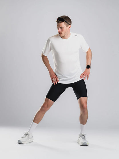 חולצת ריצה גברים שרוול קצר FUSION Mens TEMPO! TWO Run T-Shirt