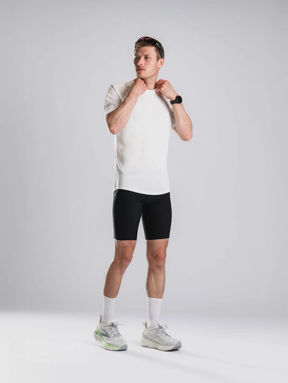 חולצת ריצה גברים שרוול קצר FUSION Mens TEMPO! TWO Run T-Shirt