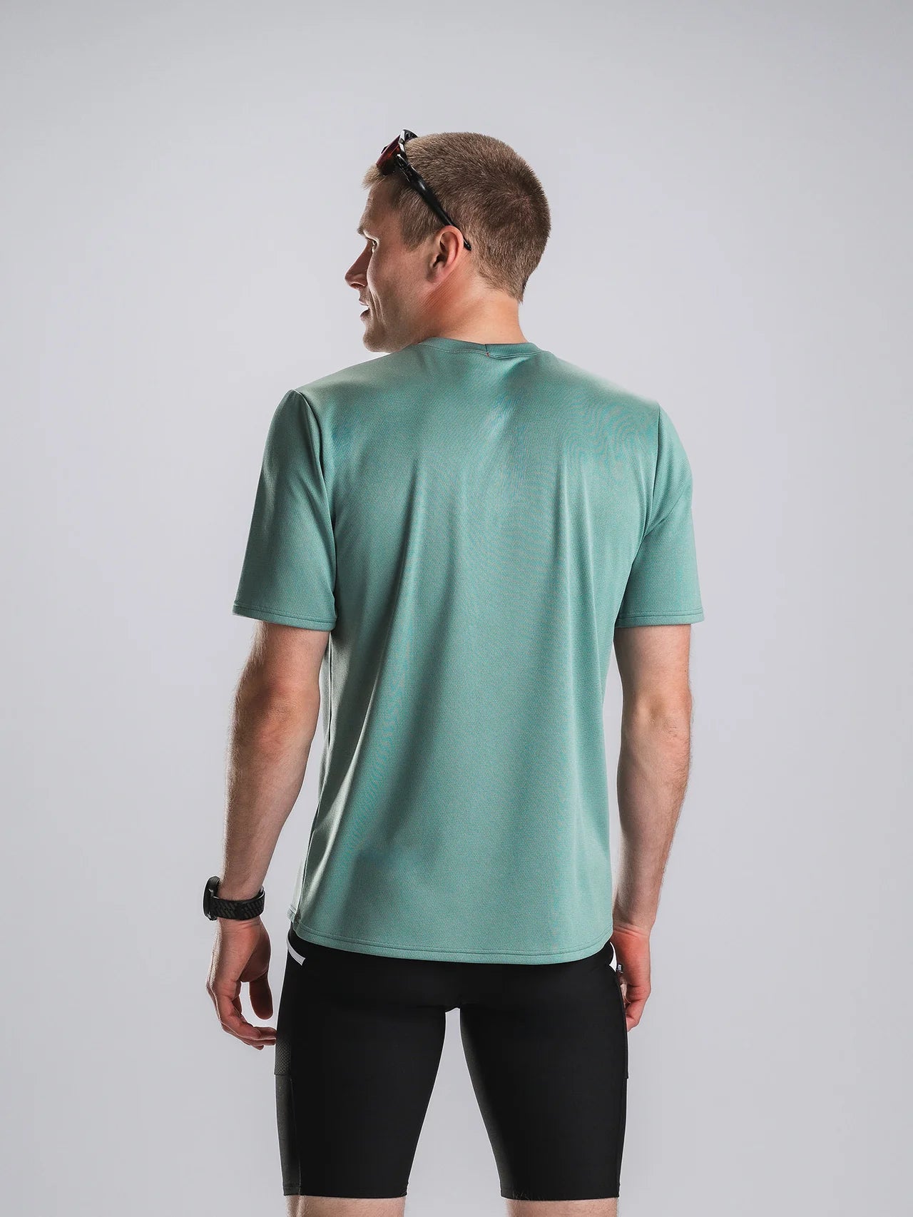 חולצת ריצה גברים שרוול קצר FUSION Mens TEMPO! TWO Run T-Shirt