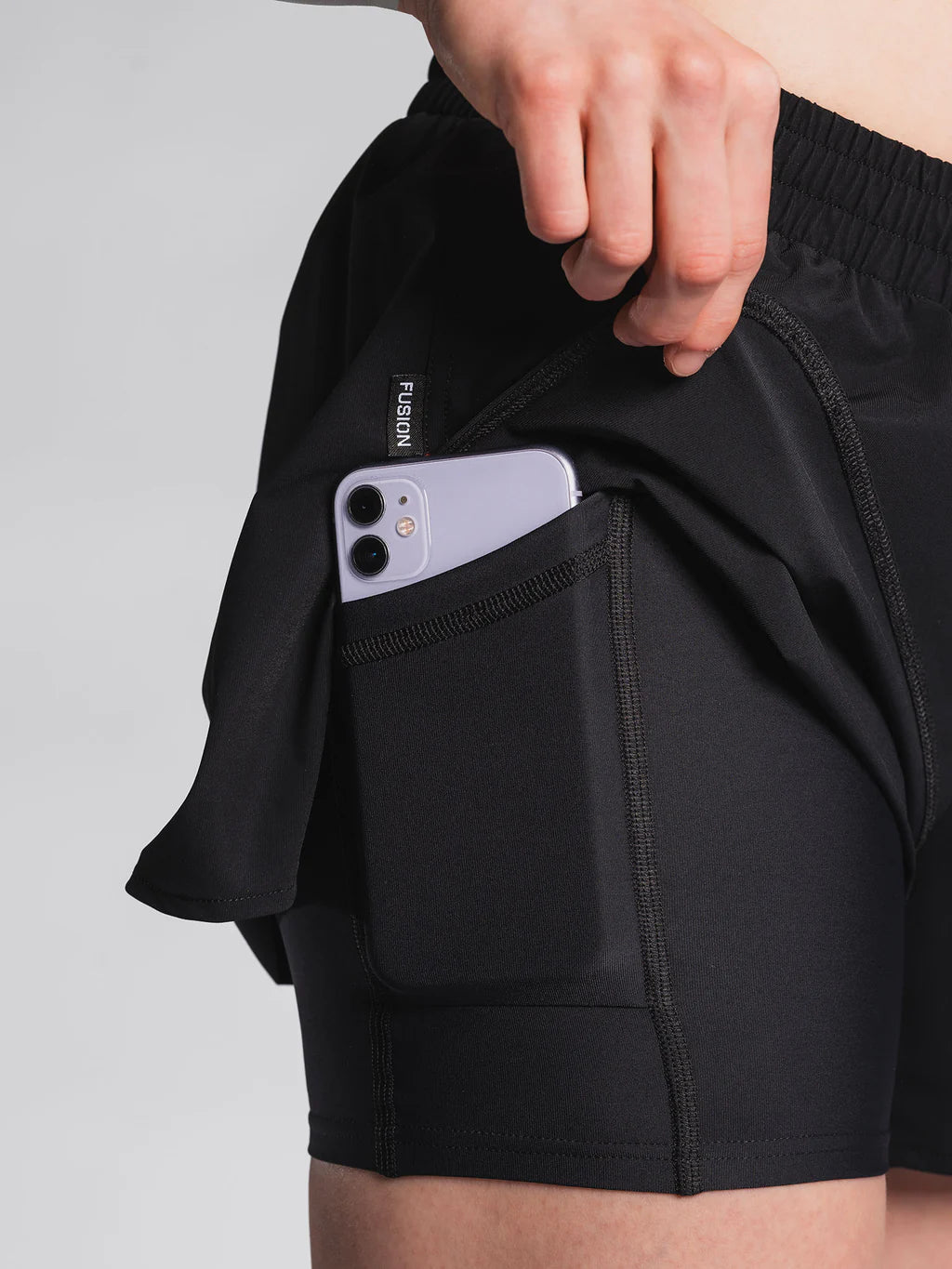 מכנס ריצה לנשים FUSION Womens Run Shorts