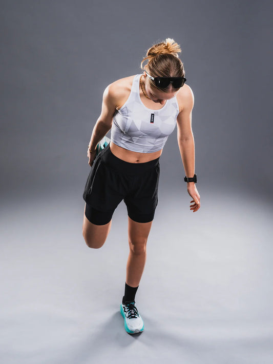 מכנס ריצה לנשים FUSION Womens TEMPO! PRO Run Shorts