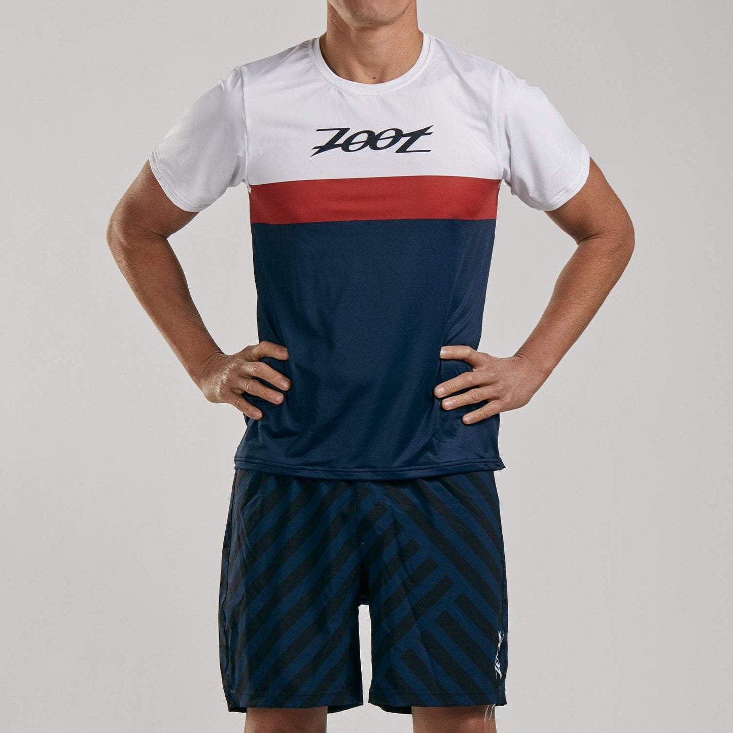חולצת ריצה גברים ZOOT LTD RUN TEE RIVIERA
