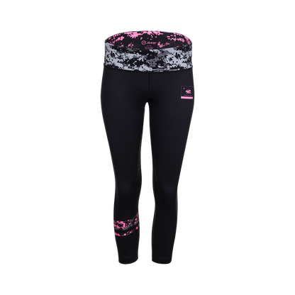 טייץ ריצה נשים ZOOT LTD RUN KEEP IT CAPRI 3/4 -  VIZ PINK