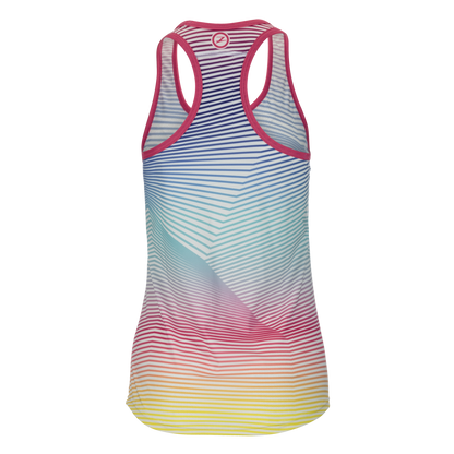 גופיית ריצה נשים ZOOT LTD RUN SINGLET - SUNSET