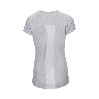 חולצת ריצה נשים ZOOT RUN SUNSET TEE - SILVER