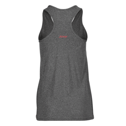 גופיית ריצה נשים ZOOT LTD RUN SUNSET CHILL OUT INK TANK - RAINBOW