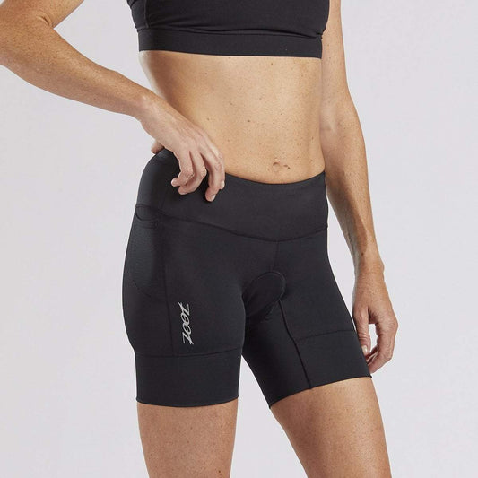 מכנס טריאתלון ZOOT WOMENS CORE TRI 6" SHORT - BLACK