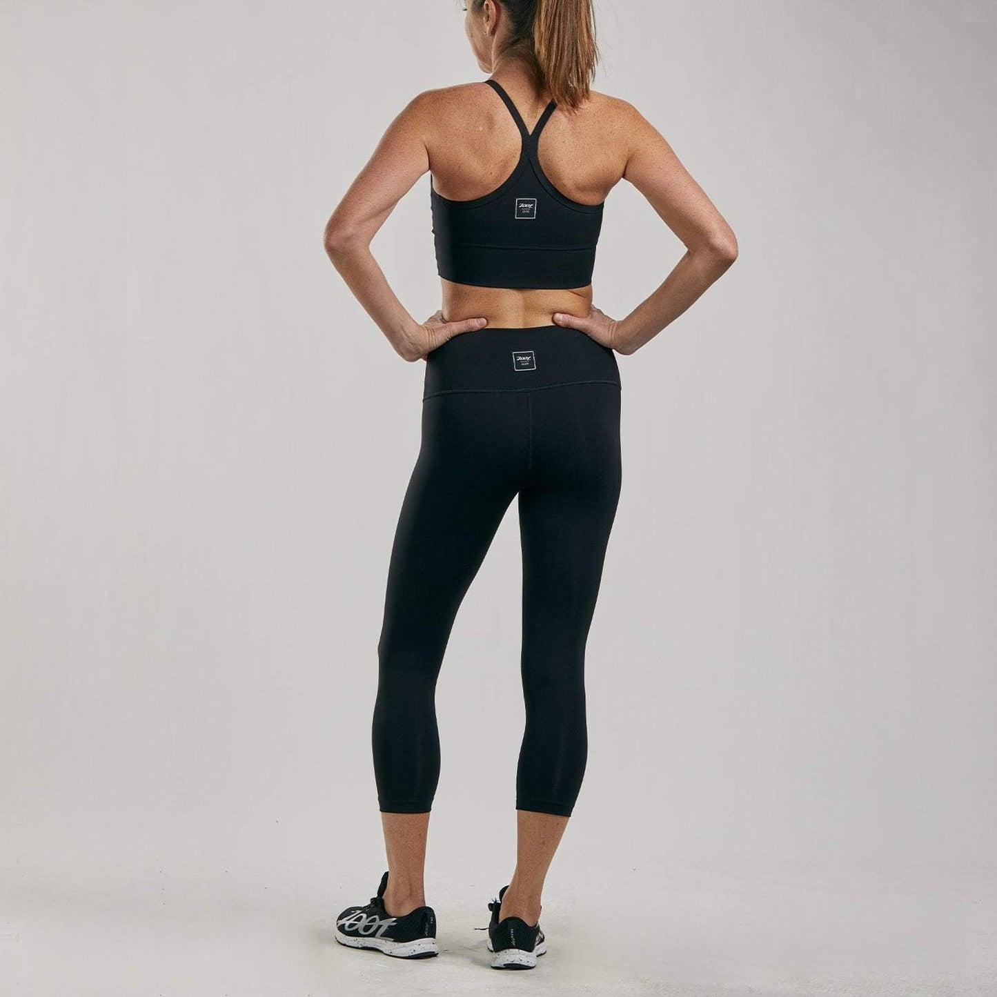 טייץ ריצה נשים ZOOT WOMENS ELITE RUN TIGHT CAPRI 3/4 - ELITE