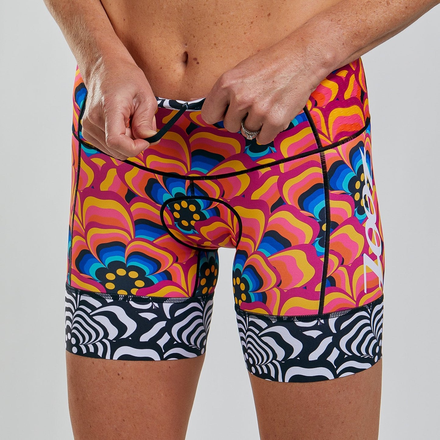מכנס טריאתלון נשים ZOOT LTD TRI 6" SHORT TRI LOVE