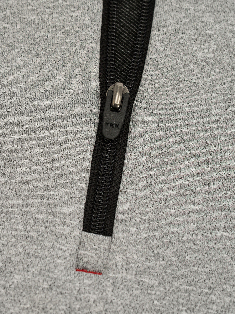 חולצת ריצה גברים חצי רוכסן FUSION MENS C3 ZIP NECK