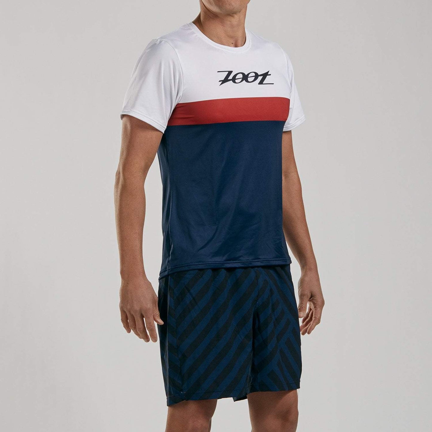 חולצת ריצה גברים ZOOT LTD RUN TEE RIVIERA