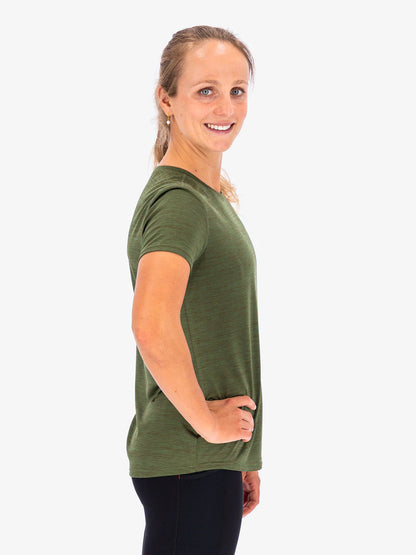 חולצת ריצה נשים שרוול קצר FUSION WOMENS C3 T-SHIRT