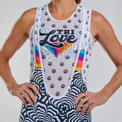 חולצת בסיס לרכיבה נשים ZOOT LTD CYCLE BASE LAYER TRI LOVE