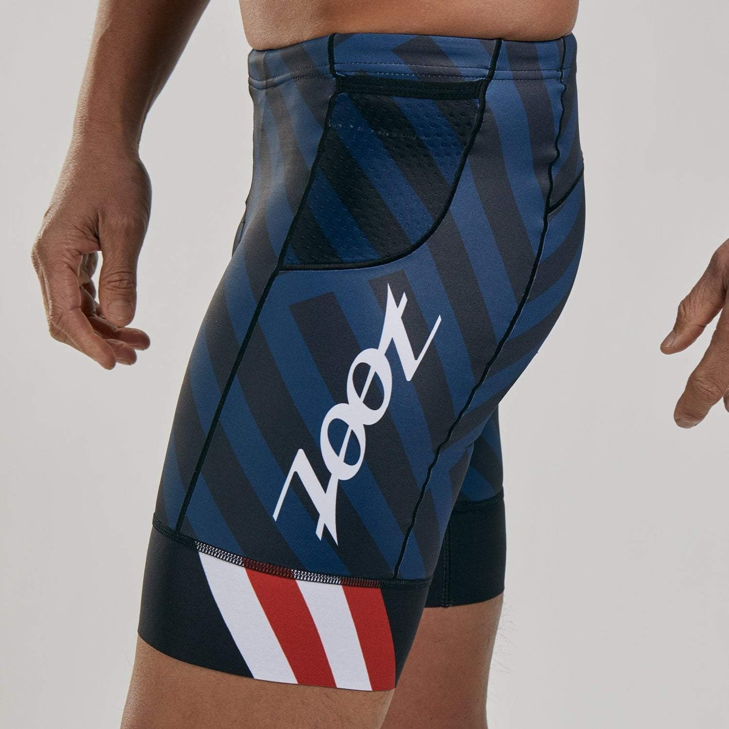 מכנס טריאתלון גברים ZOOT RIVIERA TRI 7" SHORT