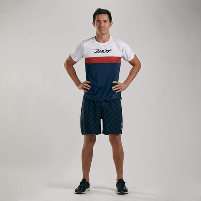 חולצת ריצה גברים ZOOT LTD RUN TEE RIVIERA