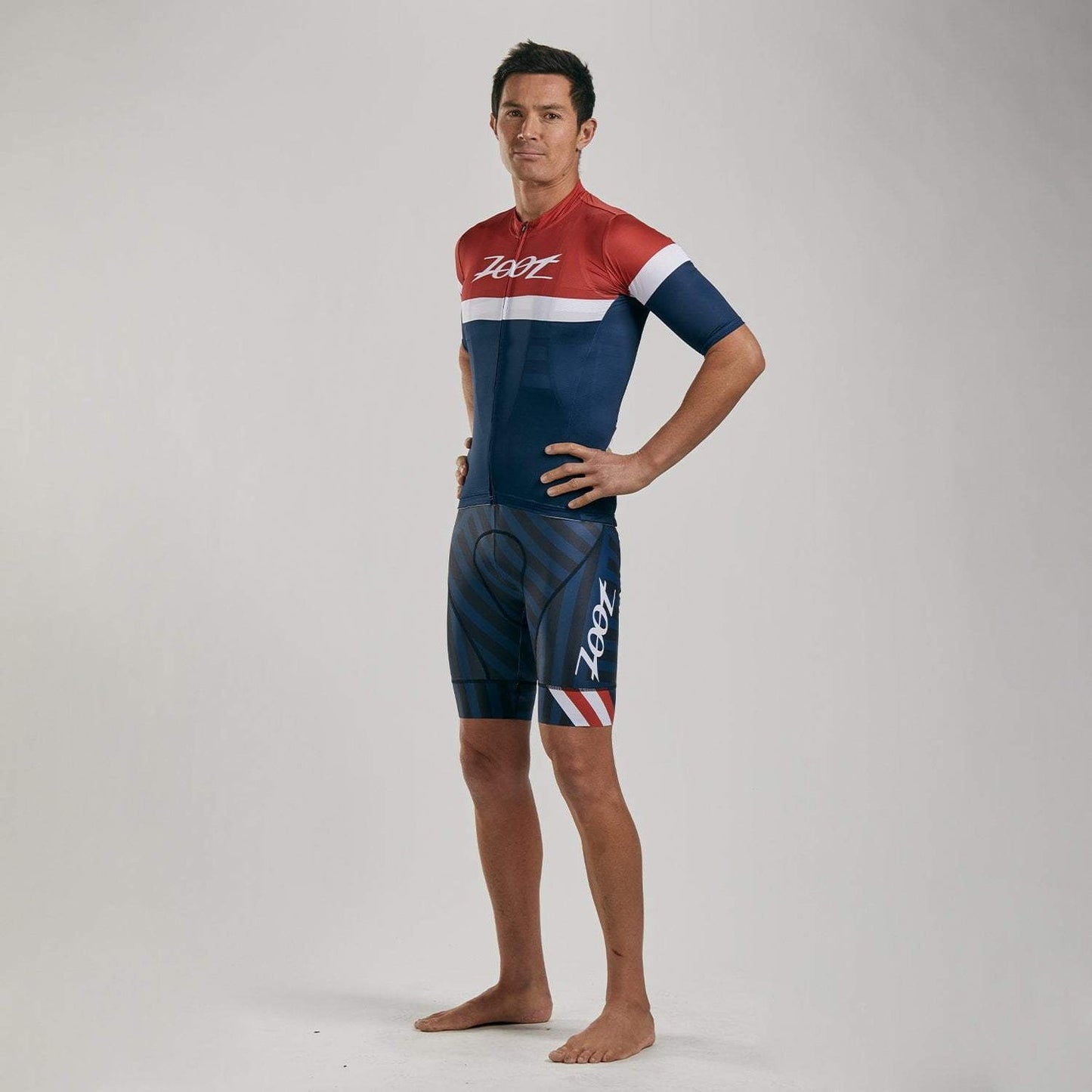 ביב רכיבה גברים ZOOT MENS LTD CYCLE BIB - RIVIERA
