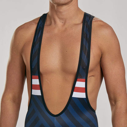ביב רכיבה גברים ZOOT MENS LTD CYCLE BIB - RIVIERA