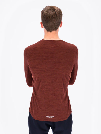 חולצת ריצה גברים שרוול ארוך FUSION MENS C3 LS SHIRT