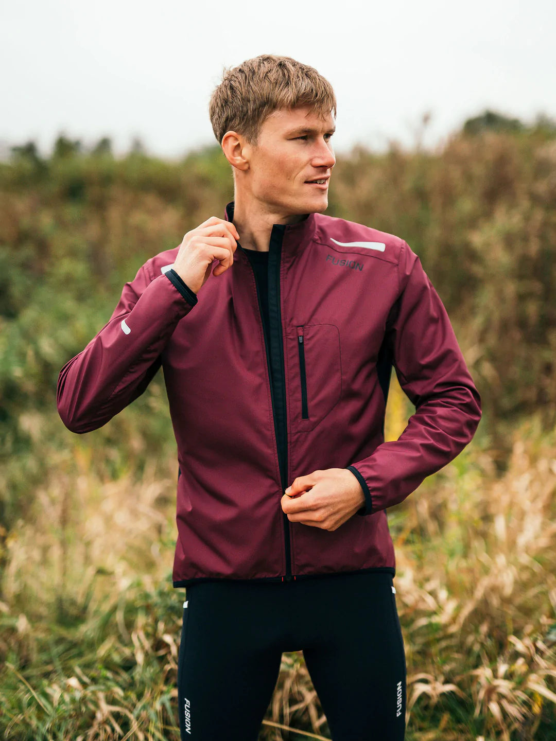 ג׳קט גברים FUSION MENS S1 RUN JACKET